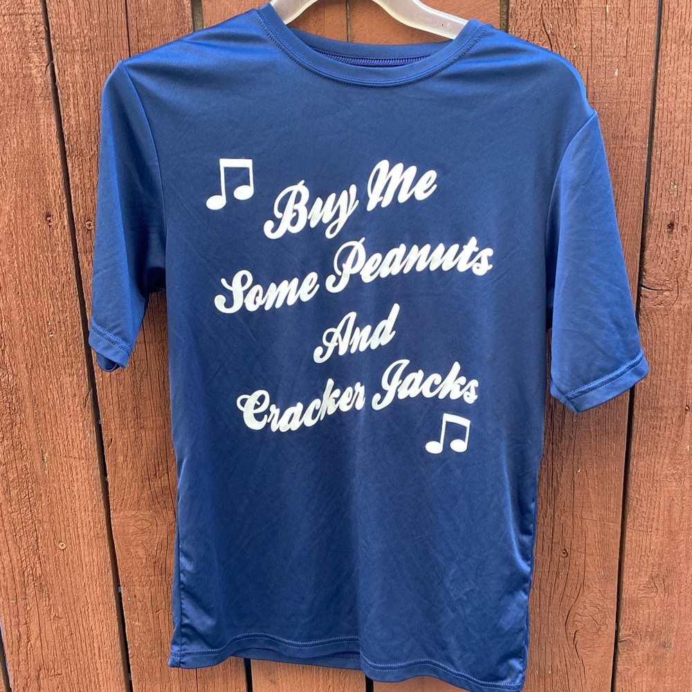 San Diego Padres Old School Concessions Shirt “Peanuts And Cracker Jacks” Sz S